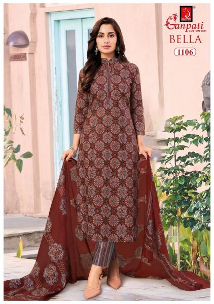 Ganpati bella vol 11 hakoba dress material wholesale